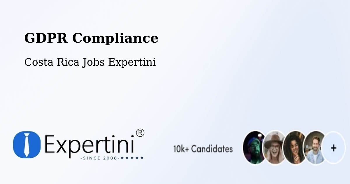 EU GDPR Compliance Statement – Pococí - Costa Rica Jobs Expertini
