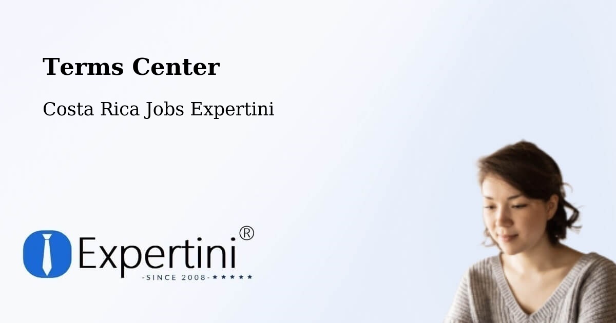 Terms of Service – Pococí - Costa Rica Jobs Expertini